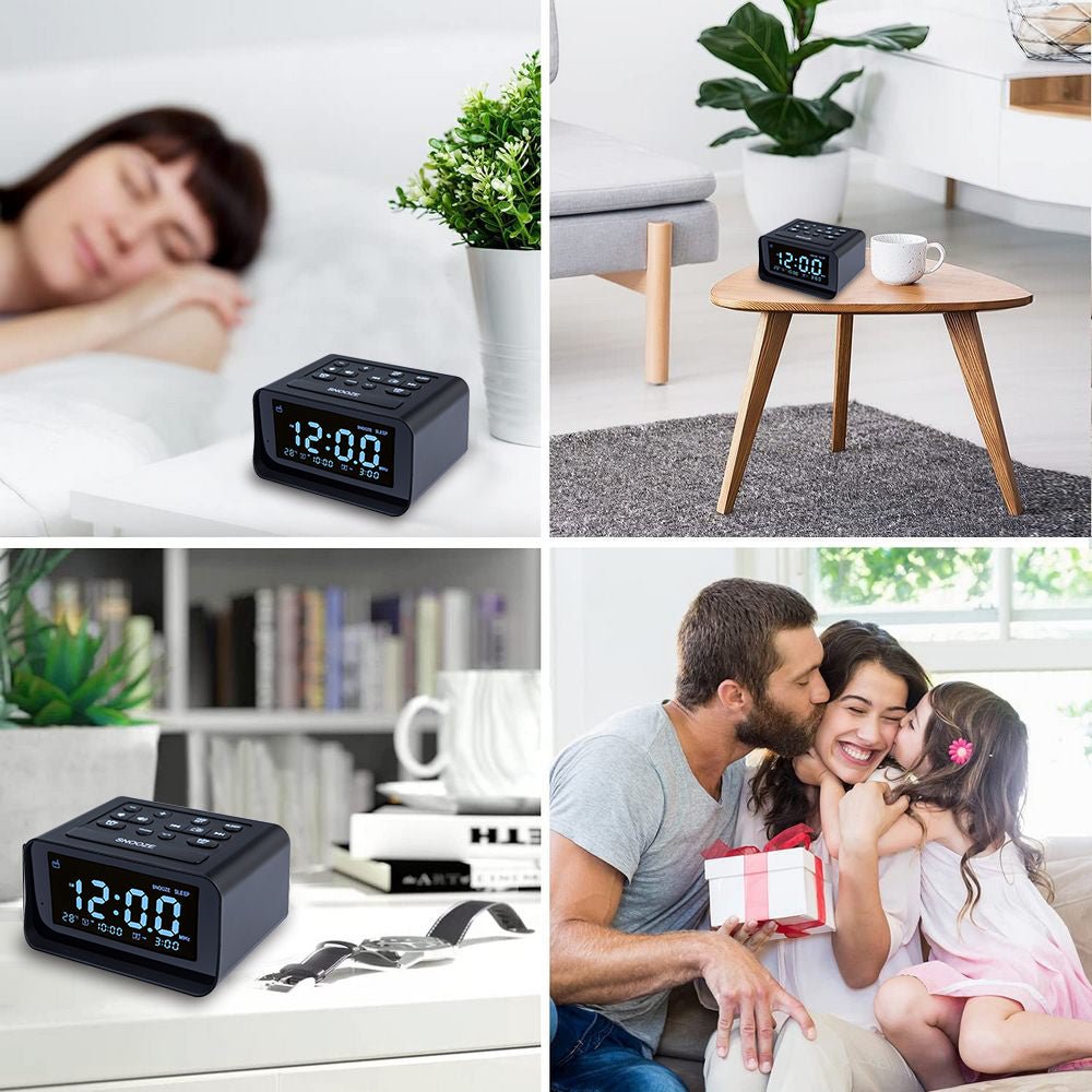 Radio réveil avec port USB - reveille-moi