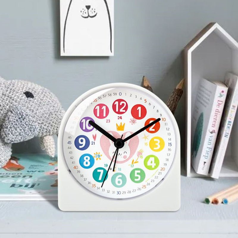 Réveil analogique enfant lapin