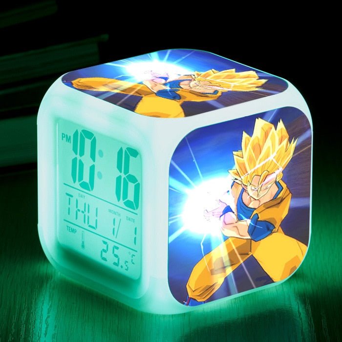 Réveil Dragon Ball Z veilleuse pour chambre d'enfant
