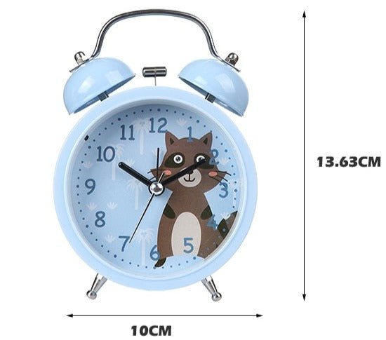 Réveil enfant analogique raton laveur