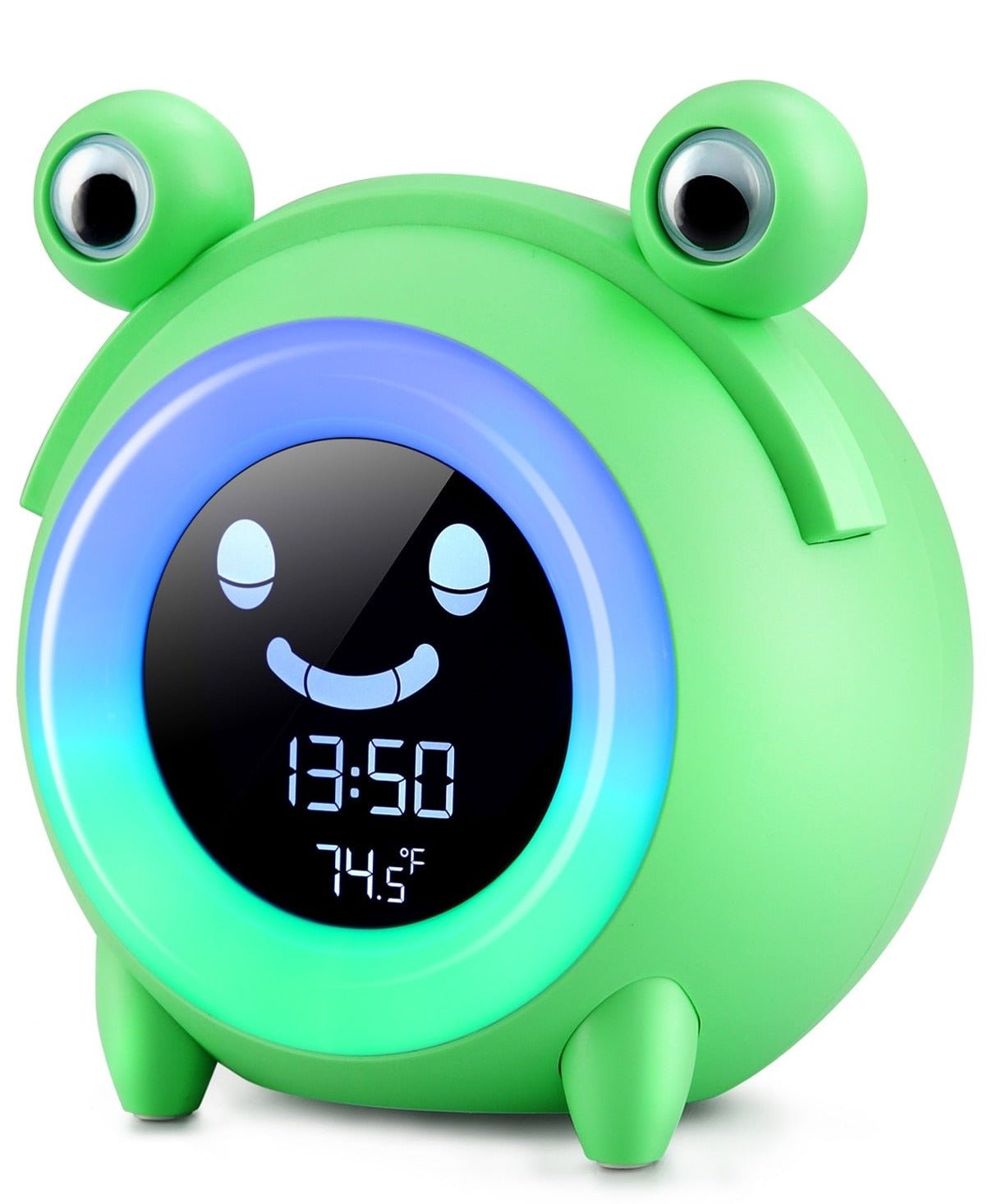 Réveil enfant grenouille vert