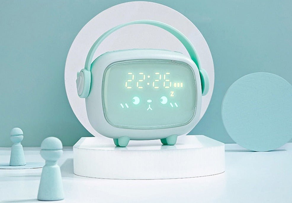 Réveil enfant lumineux pastel