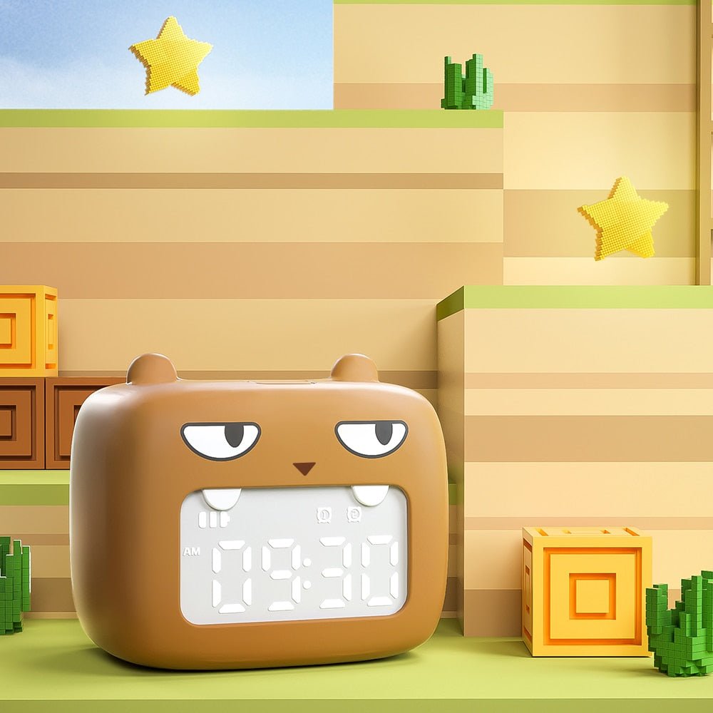 Réveil enfant veilleuse ours