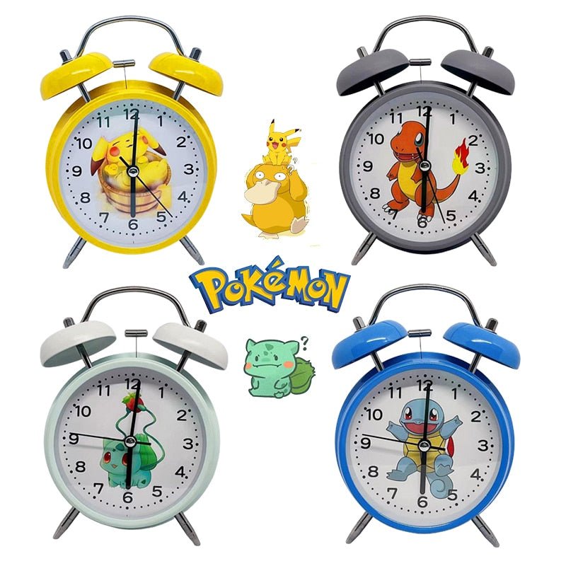 Réveil Pokemon analogique Pikachu