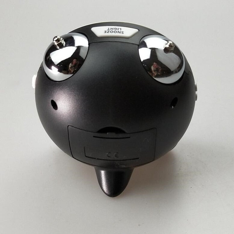 Réveil rond lumineux digital