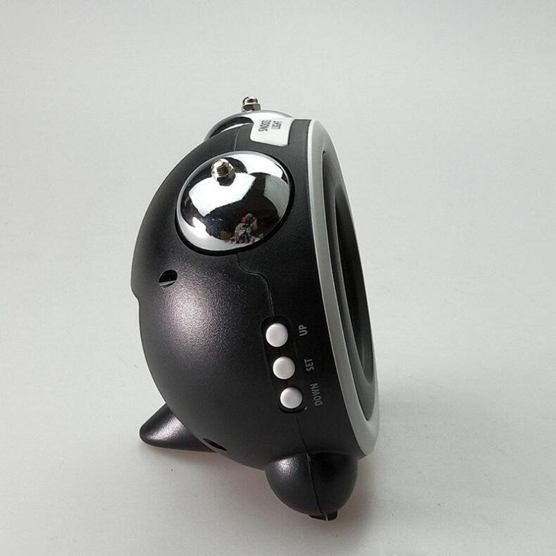 Réveil rond lumineux digital