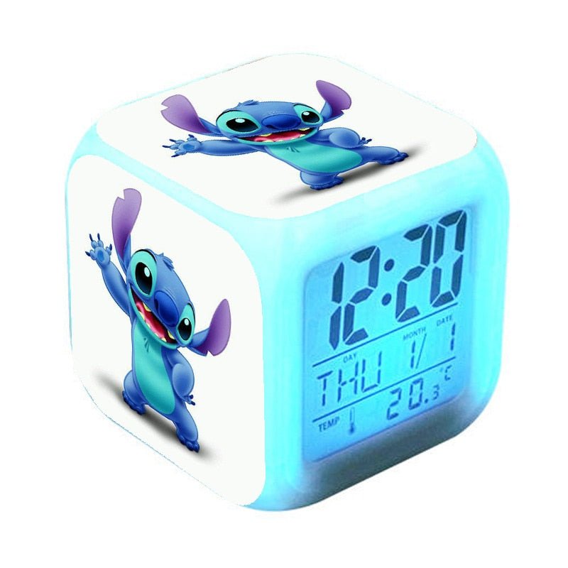 Réveil Stitch pour chambre d'enfant