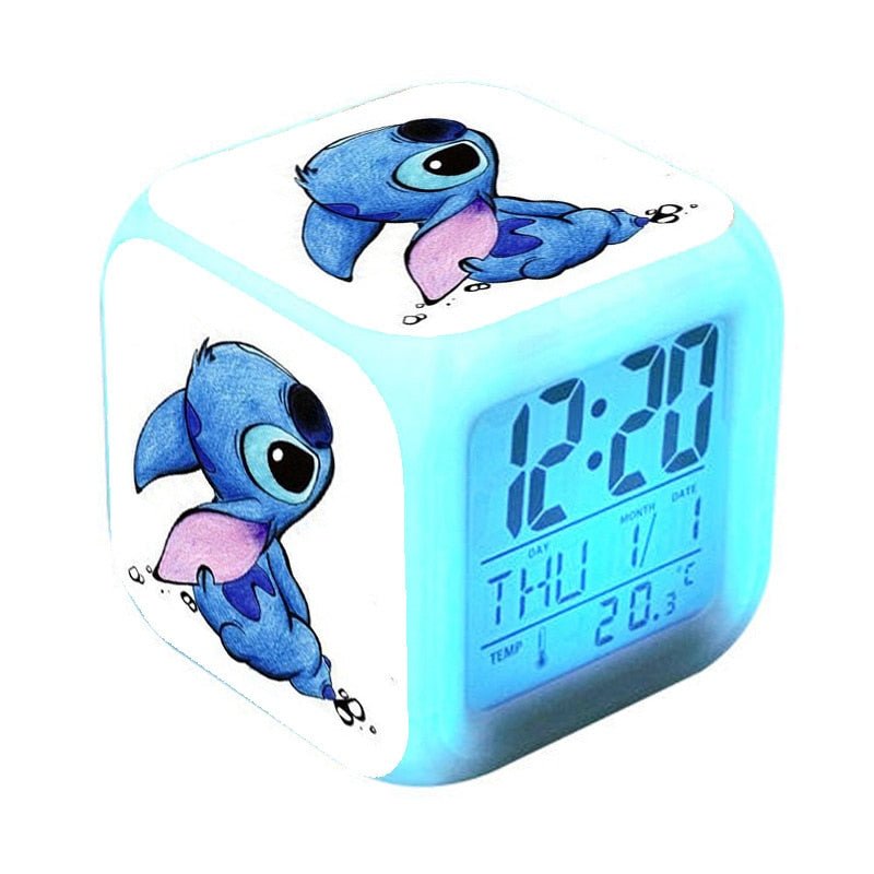 Réveil Stitch pour chambre d'enfant