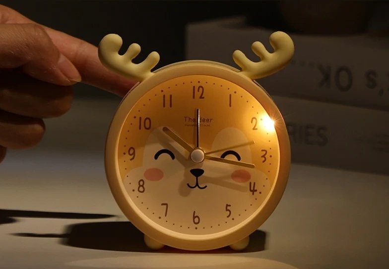 Réveil veilleuse lapin pour enfant - reveille-moi