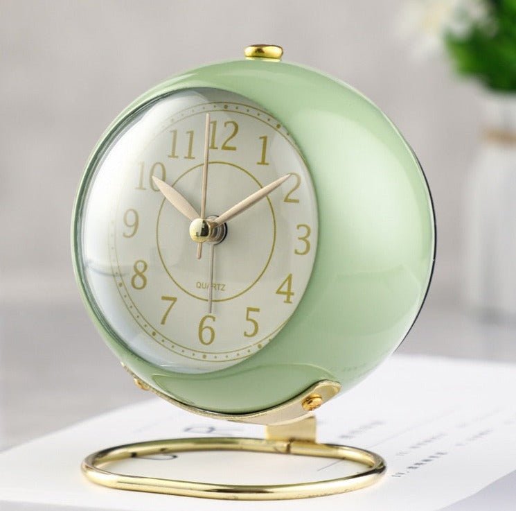 Réveil vintage circulaire