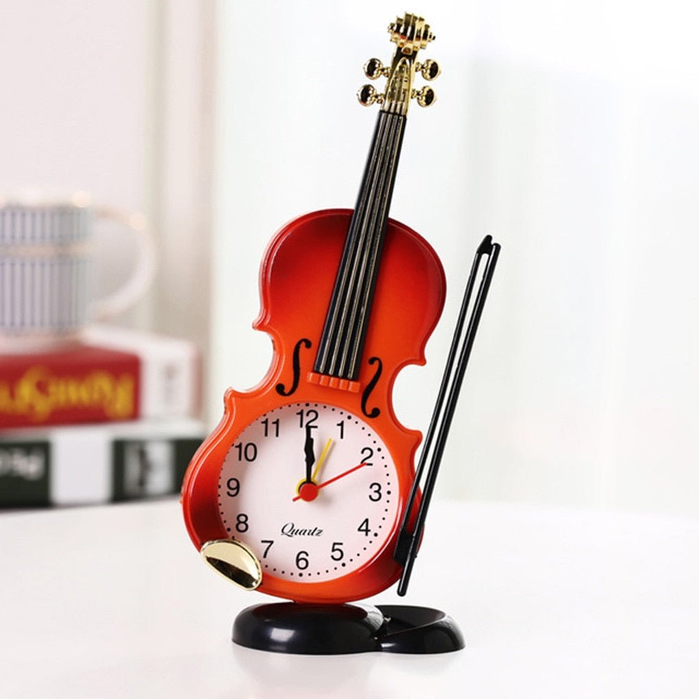 Réveil vintage instrument violon