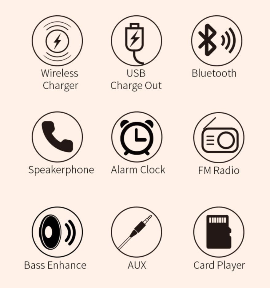 Radio réveil 6-en-1 - reveille-moi