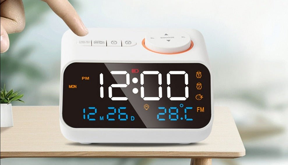 Radio réveil avec météo