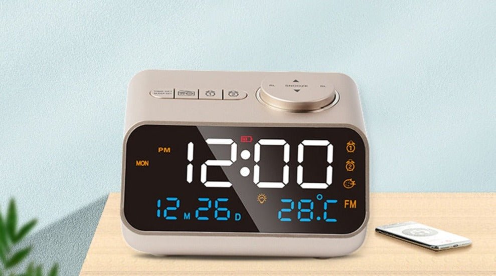 Radio réveil avec météo