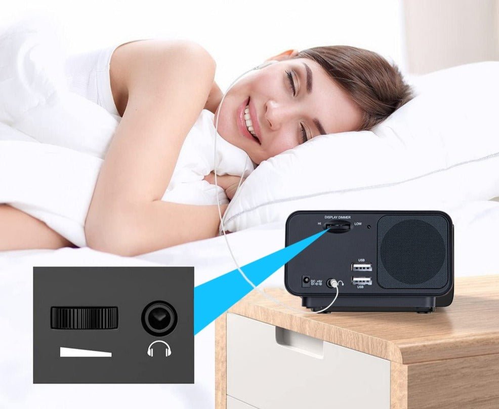 Radio réveil avec port USB - reveille-moi