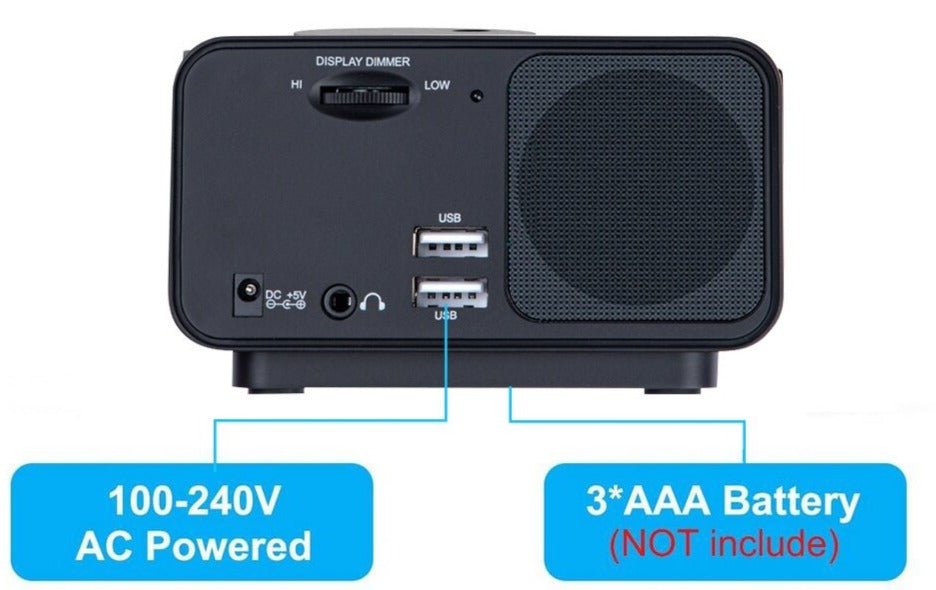 Radio réveil avec port USB - reveille-moi