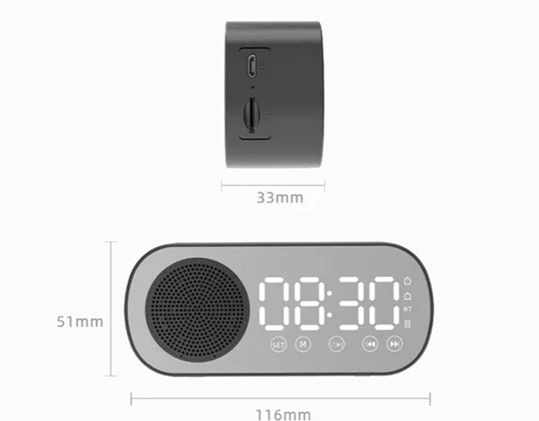 Radio réveil connecté bluetooth - reveille-moi