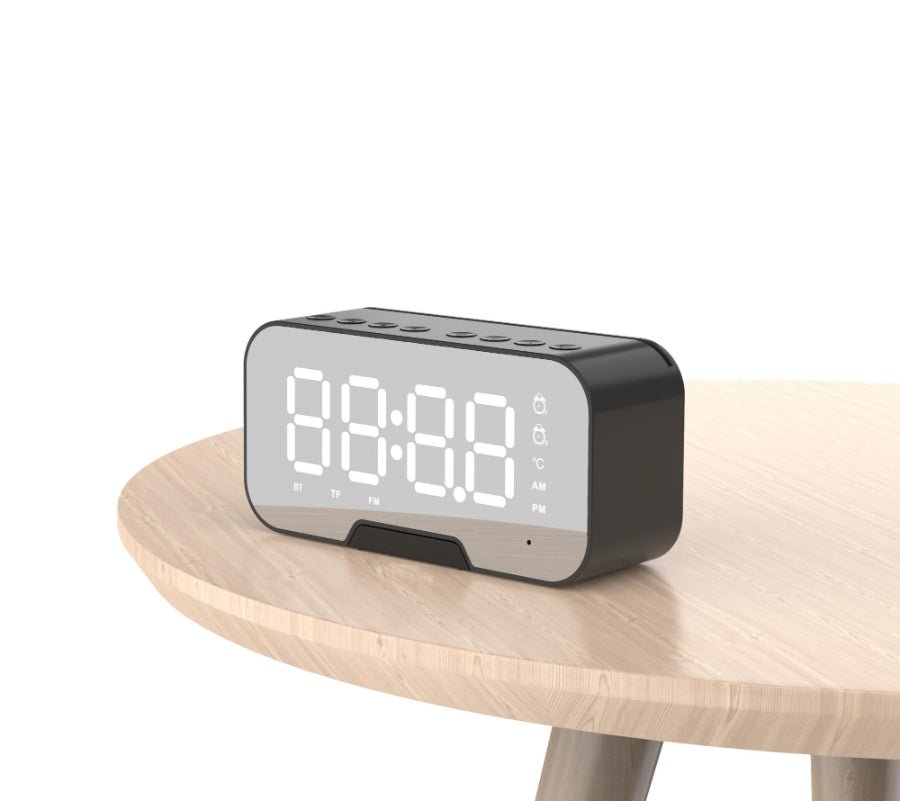 Radio réveil miroir sans fil