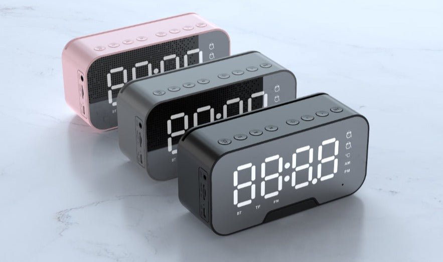 Radio réveil miroir sans fil