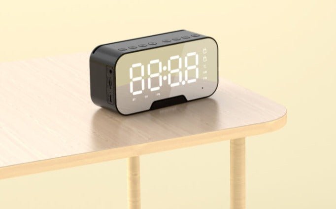 Radio réveil miroir sans fil