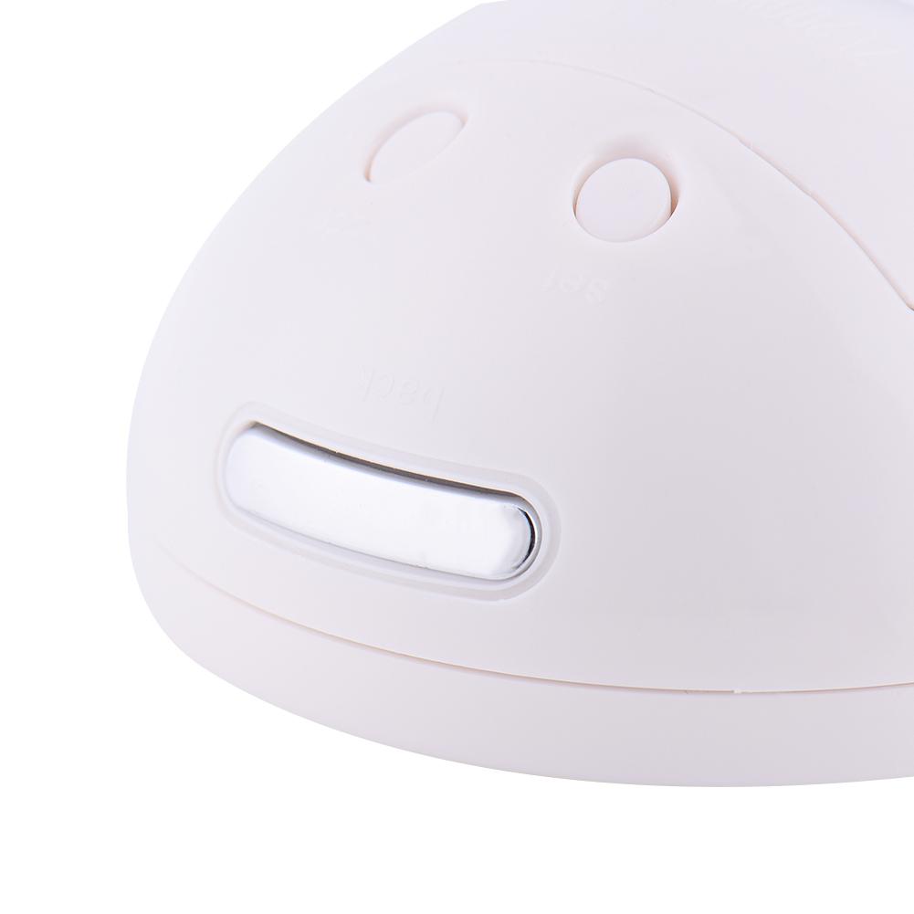 Radio réveil rond digital lumineux