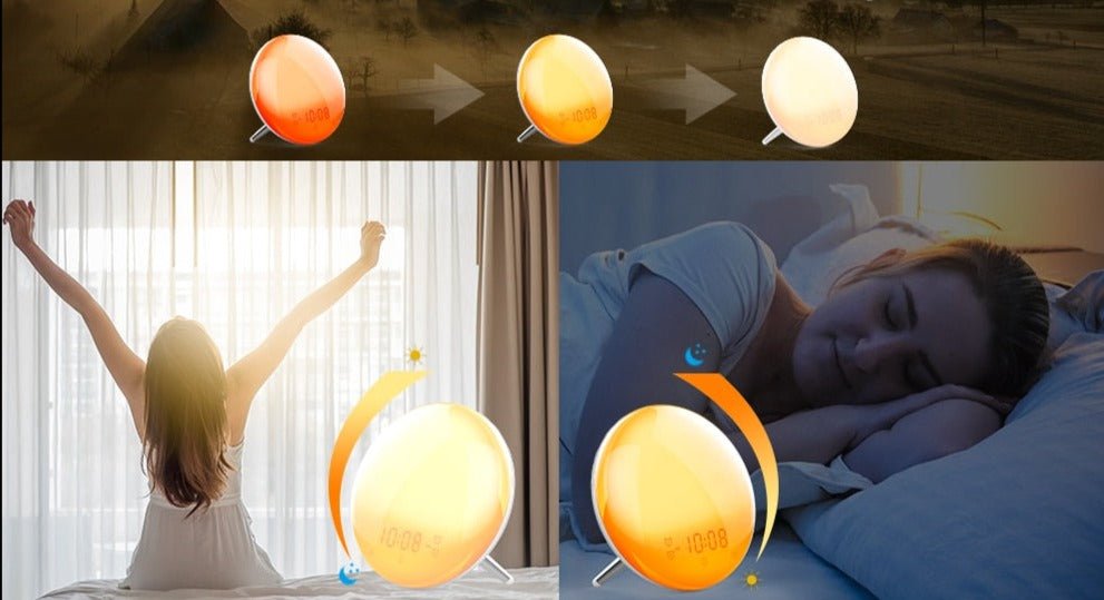 Radio réveil simulateur d'aube