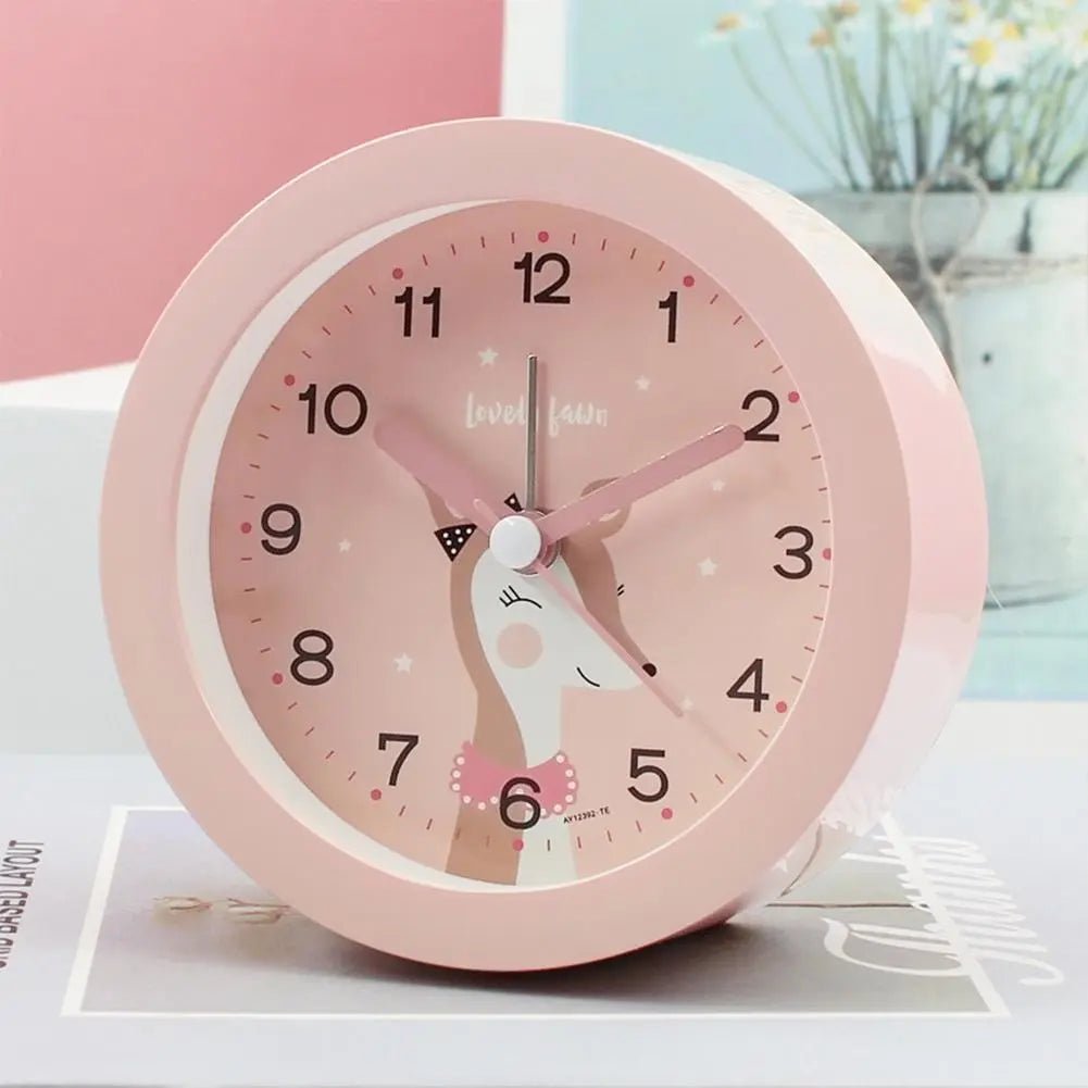 Réveil biche analogique pour enfant