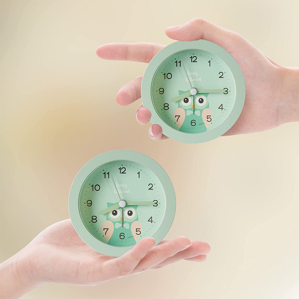 Réveil chouette analogique pour enfant