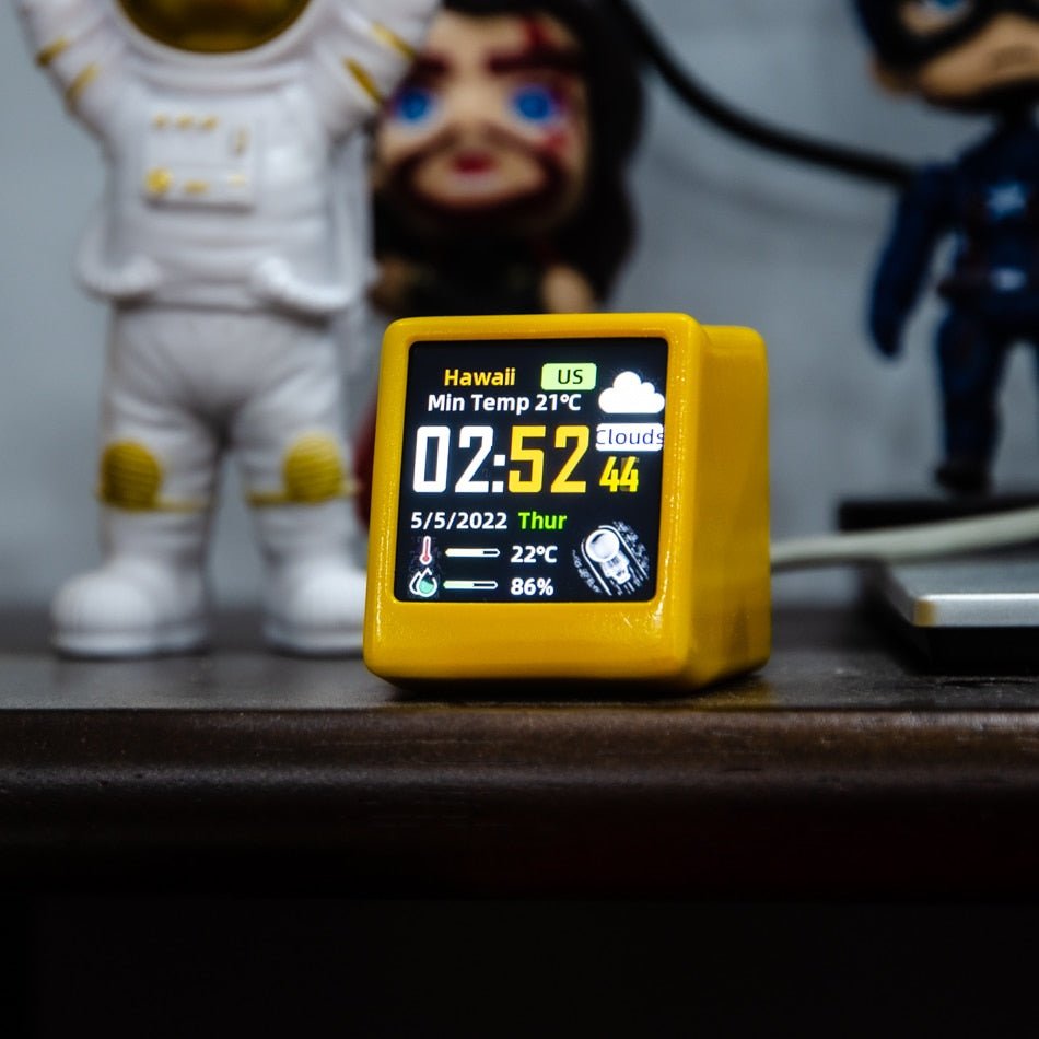 Réveil connecté météo