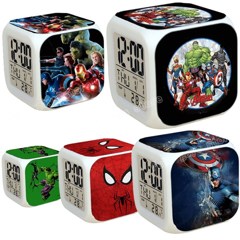 Réveil Deadpool pour chambre d'enfant