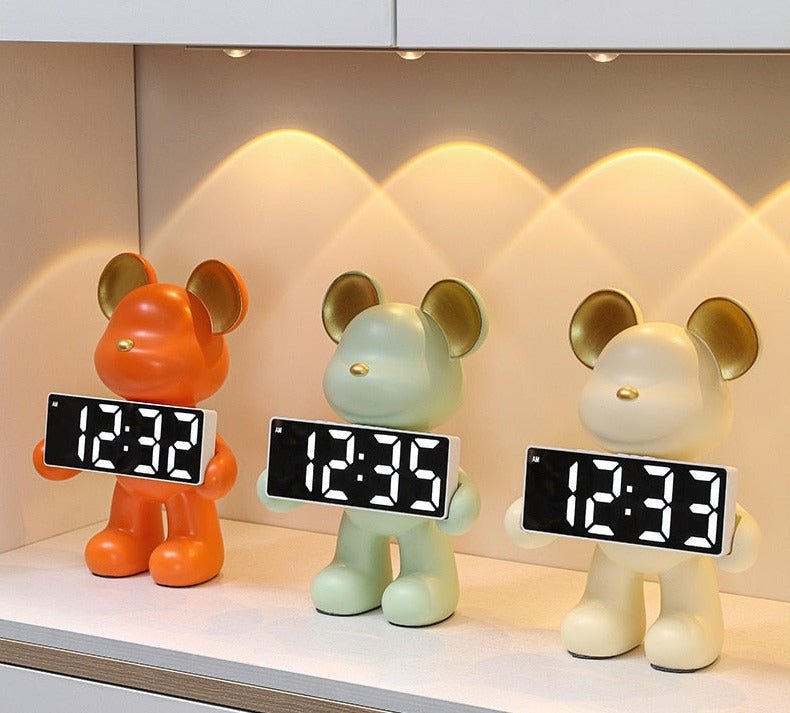 Réveil design souris en résine