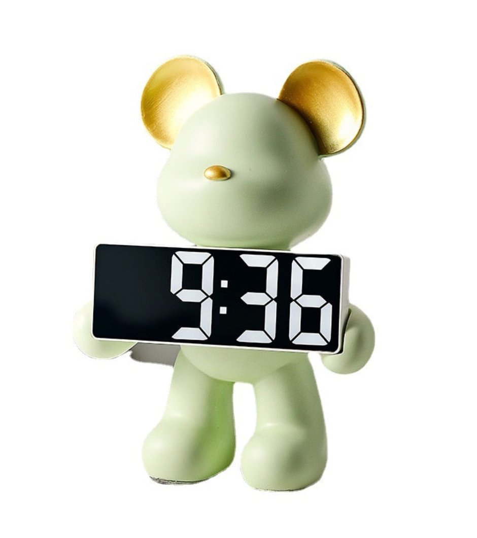 Réveil design souris en résine