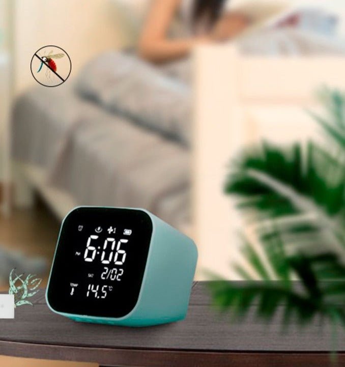 Réveil diffuseur d'huile essentiel