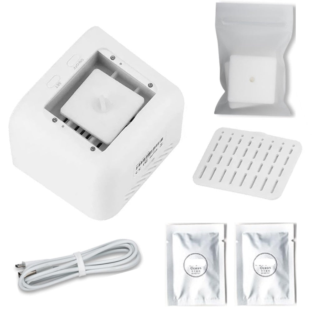 Réveil diffuseur d'huile essentiel