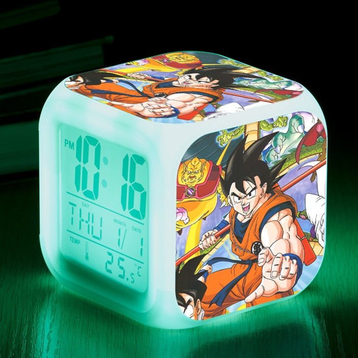 Réveil Dragon Ball Z veilleuse pour chambre d'enfant