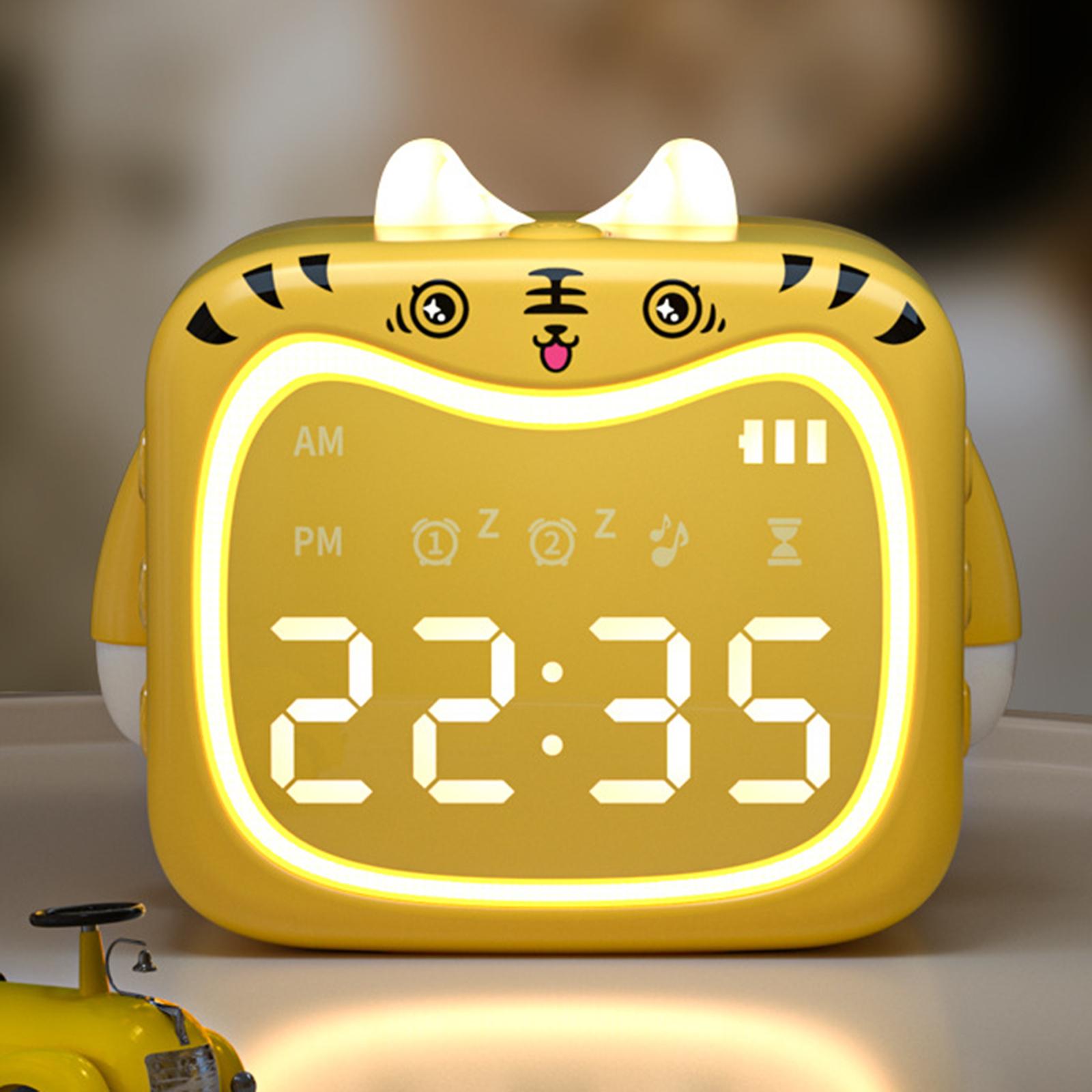 Réveil éducatif ado avec veilleuse