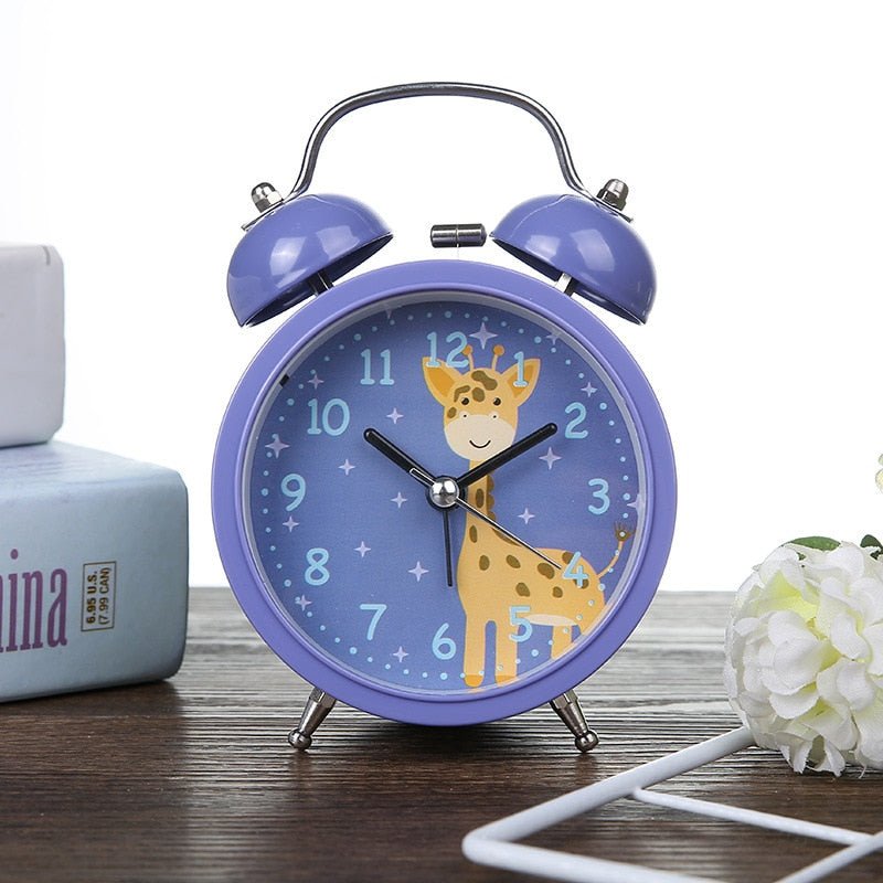 Réveil enfant analogique girafe