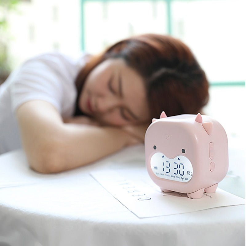 Réveil enfant avec météo et calendrier