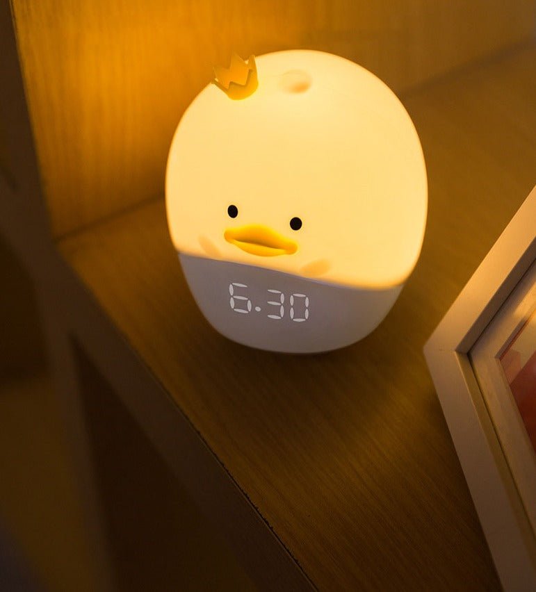 Réveil enfant canard lumineux