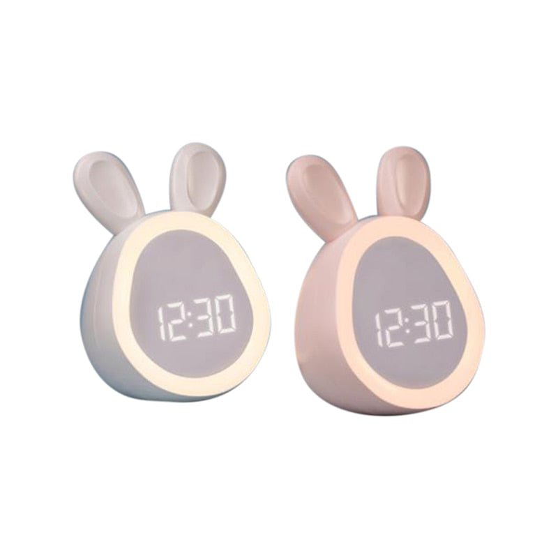 Réveil enfant lapin lumineux