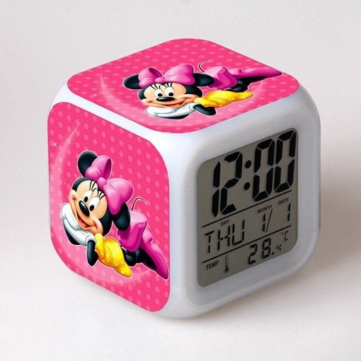 Réveil enfant Mickey veilleuse