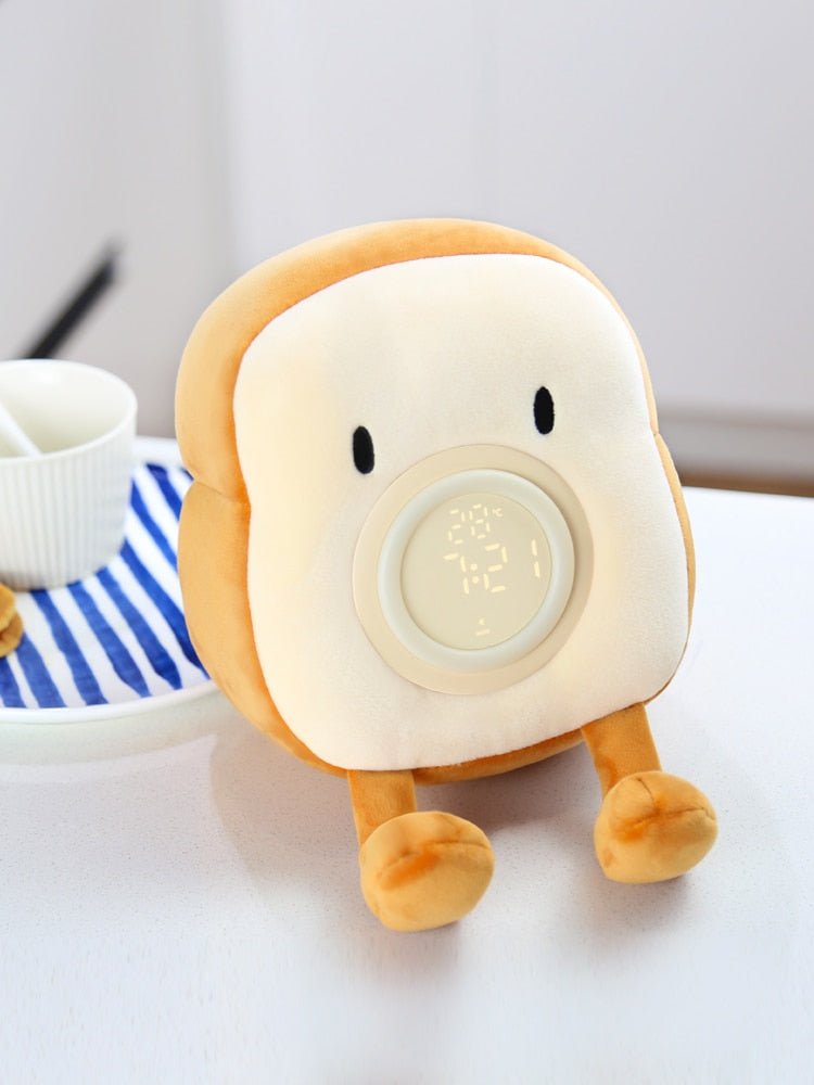 Réveil enfant peluche toast