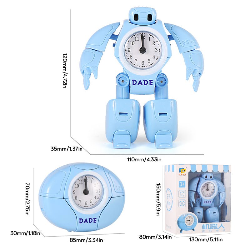 Réveil enfant robot 2-en-1