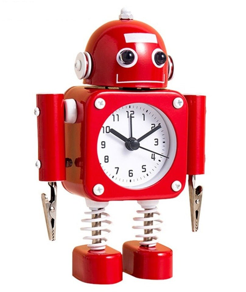 Réveil enfant robot avec pinces