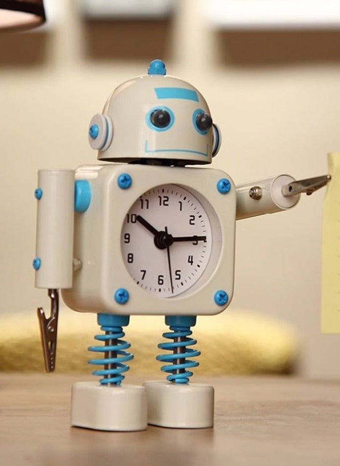 Réveil enfant robot avec pinces