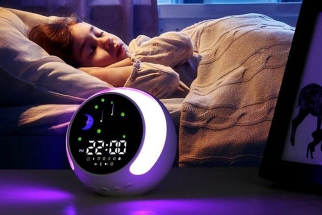 Réveil enfant veilleuse 12 couleurs