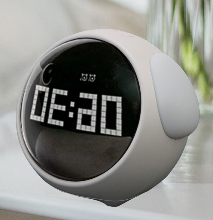 Réveil enfant veilleuse et musical blanc