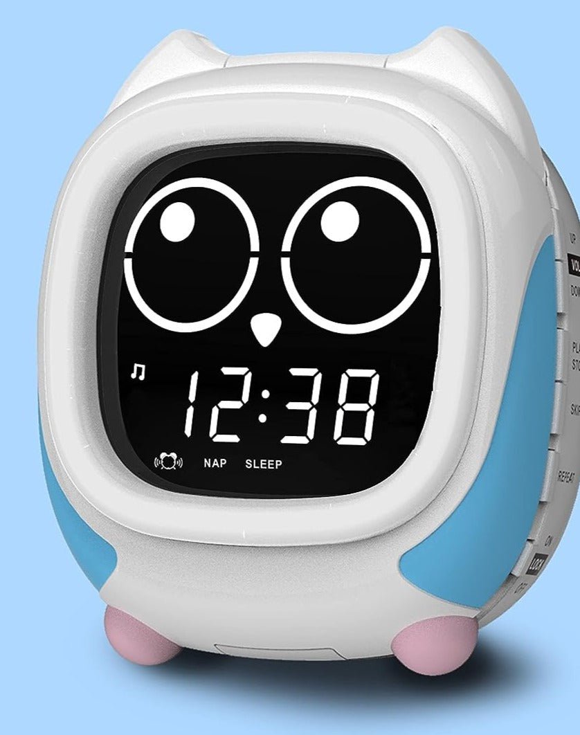 Réveil enfant veilleuse hiboux