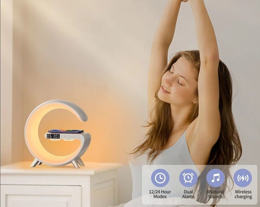 Réveil lumineux 5-en-1