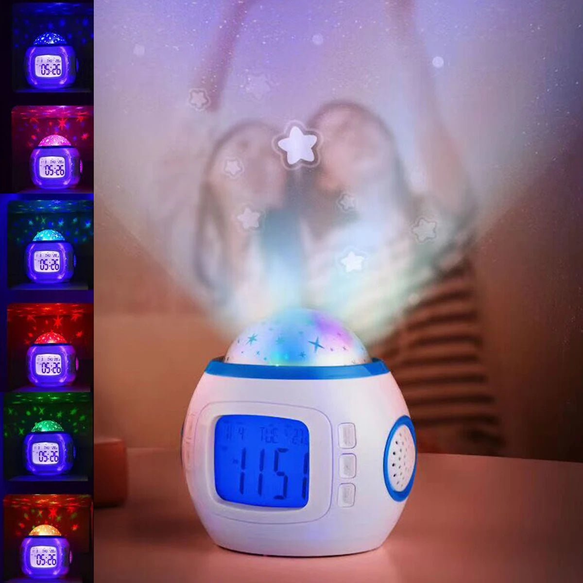 Réveil lumineux musical pour enfant